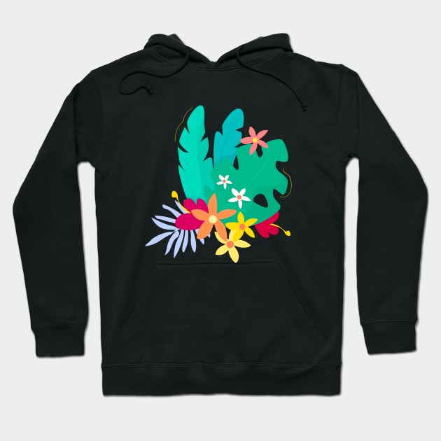 Flowers Hoodie by fromherotozero